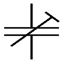 微調(diào)電容器的電路符號及陶瓷和空氣微調(diào)電容器作用