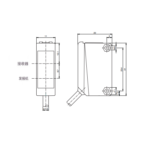 聚焦型光電傳感器ML100-8-HGU-100-RT/102/115/162(圖5)