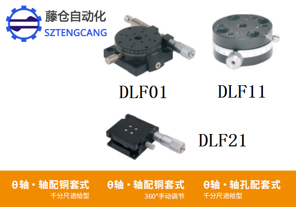360°手動(dòng)調(diào)節(jié)千分尺進(jìn)給DLF01/DLF11/DLF21
