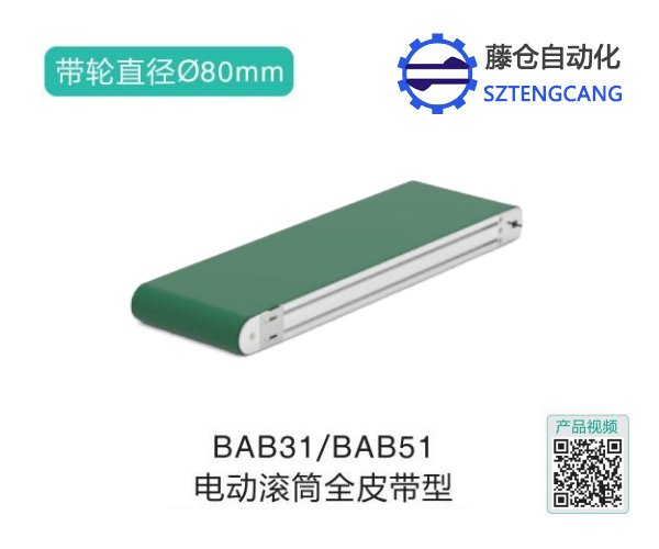 電動(dòng)滾筒全皮帶型輸送機(jī)BAB31/BAB51